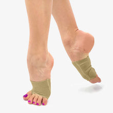 Load image into Gallery viewer, So Danca MD22 "Vernon" Vegan Stretch Microfleece Half Sole