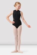 Load image into Gallery viewer, Bloch CL0525 Vine Zip-Front Mesh-Back Leo