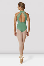 Load image into Gallery viewer, Mirella M8024TM Lace Bodice High Neck Bodysuit