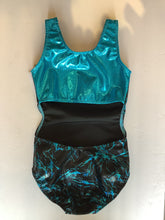 Load image into Gallery viewer, DAKS 1507 2-Tone Open-Back Gymsuit