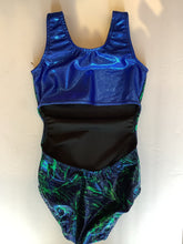 Load image into Gallery viewer, DAKS 1507 2-Tone Open-Back Gymsuit
