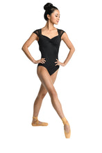 Load image into Gallery viewer, Danshuz 23109A ‘Leila’ Cap-Sleeve Twist-Detail Leo
