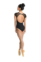 Load image into Gallery viewer, Danshuz 23109A ‘Leila’ Cap-Sleeve Twist-Detail Leo
