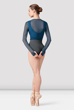 Load image into Gallery viewer, Bloch Z8459 Mesh Full-Length Wrap Top
