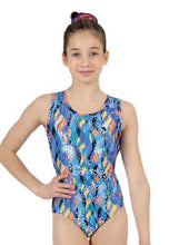 Load image into Gallery viewer, Mondor 27822 Printed Tank Gymsuit
