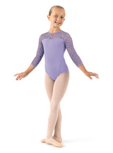 Load image into Gallery viewer, Bloch CL1066 Sahara High-Neck 3/4 Sleeve Leo

