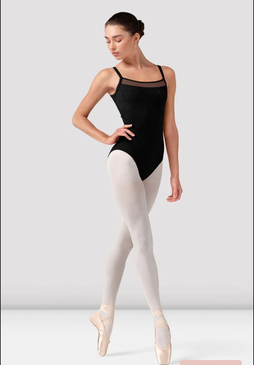 Bloch L70002 ‘Camellia’ Embroidered Cami Leo