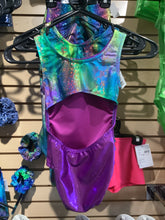 Load image into Gallery viewer, DAKS 1507 2-Tone Open-Back Gymsuit
