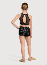 Load image into Gallery viewer, Bloch CZ5265 Petal Print High-Neck Crop Top
