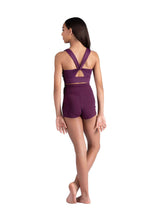 Load image into Gallery viewer, Danshuz 26311A Square-Neck Twist-Back Top
