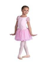 Load image into Gallery viewer, Danshuz 26204C Puff-Sleeve Glitter Dress
