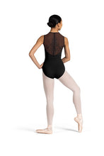Load image into Gallery viewer, Bloch L3375 High-Neck Zipper-Back Tank Leo
