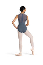 Load image into Gallery viewer, Bloch L3375 High-Neck Zipper-Back Tank Leo
