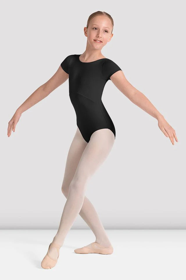 Mirella M20005C Twist-Back Cap-Sleeve Leo