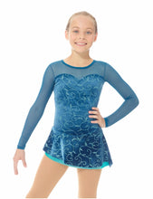 Load image into Gallery viewer, Mondor 12927 Glitter Velvet Dress
