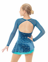 Load image into Gallery viewer, Mondor 12927 Glitter Velvet Dress
