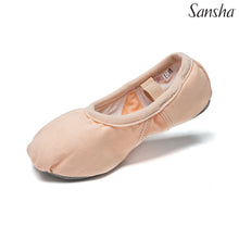 Load image into Gallery viewer, Sansha 162V Rosette Vegan Ballet Slippers
