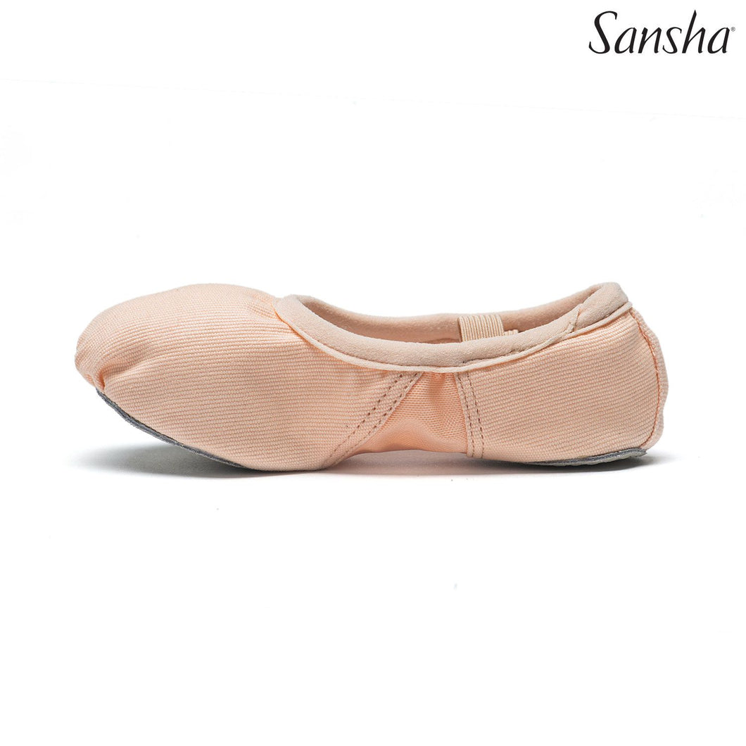 Sansha 162V Rosette Vegan Ballet Slippers