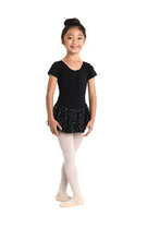 Load image into Gallery viewer, Danshuz 293 Short Sleeve Dress w/ sequin skirt
