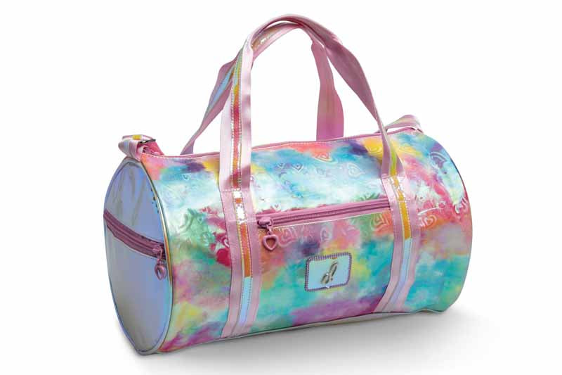 Danshuz B21514 Pastel Clouds and Hearts Duffel