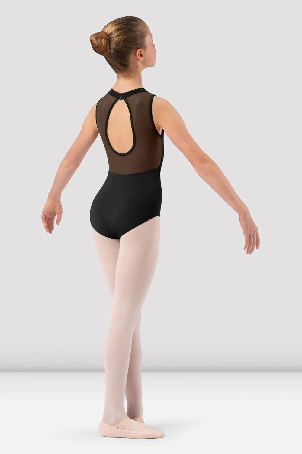 Bloch CL4185 Lace Open-Back Halter Leo