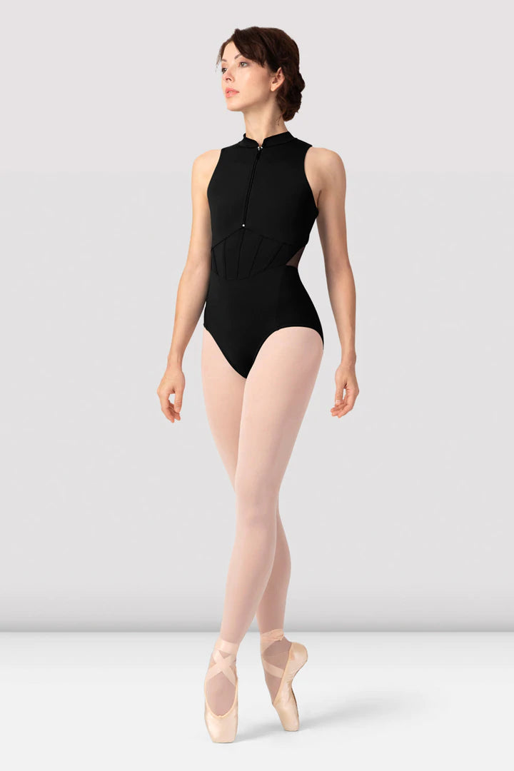 Bloch L1195 'Adirah' Zip-Front Tank Leo