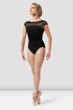 Load image into Gallery viewer, Bloch L4162 Lace Open-Back Cap-Sleeve Leo
