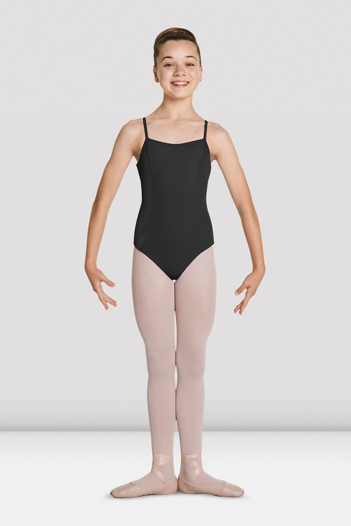 Mirella M1226C Velvet Camisole Open Back Bodysuit
