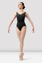 Load image into Gallery viewer, Mirella M3107TM/LM Chevron Rib-Paneled Open Back Leo
