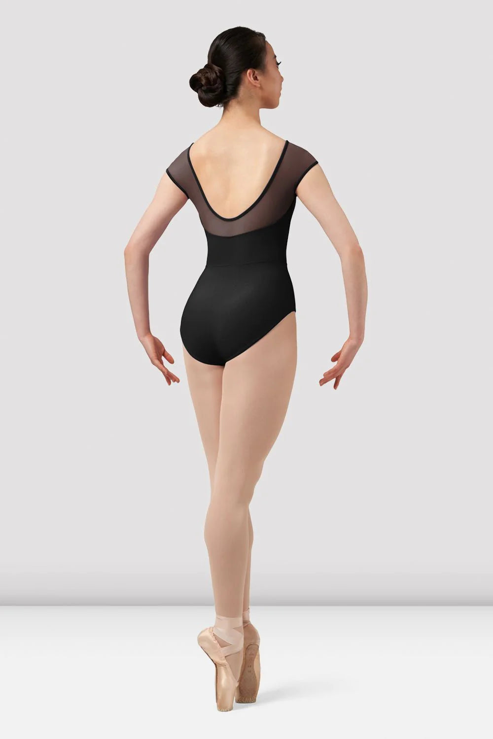 Mirella M5100LM Chevron Boat Neck Low Back Leo