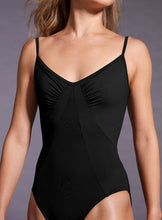 Load image into Gallery viewer, Mirella Black Label MB7224 Ruched V-Neck Leo
