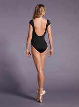 Load image into Gallery viewer, Mirella Black Label MB7230 Ruched Cap Sleeve Leo
