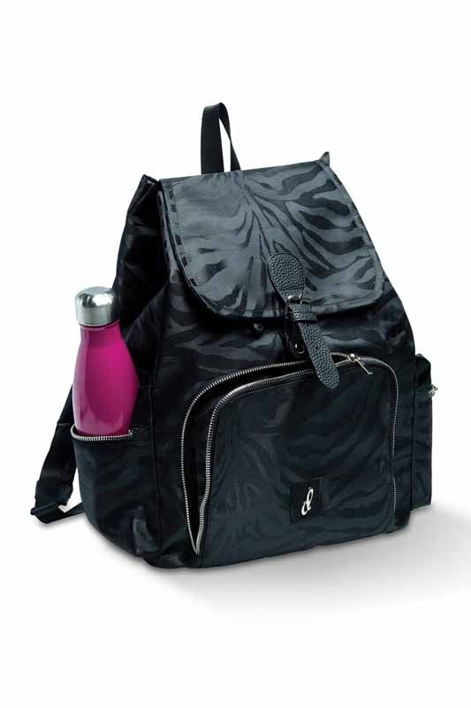 Danshuz B20510 Jacquard Zebra Bucket Backpack