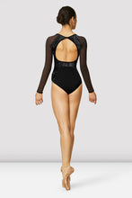 Load image into Gallery viewer, Bloch L1049 Velvet Panel Mesh LS Leo
