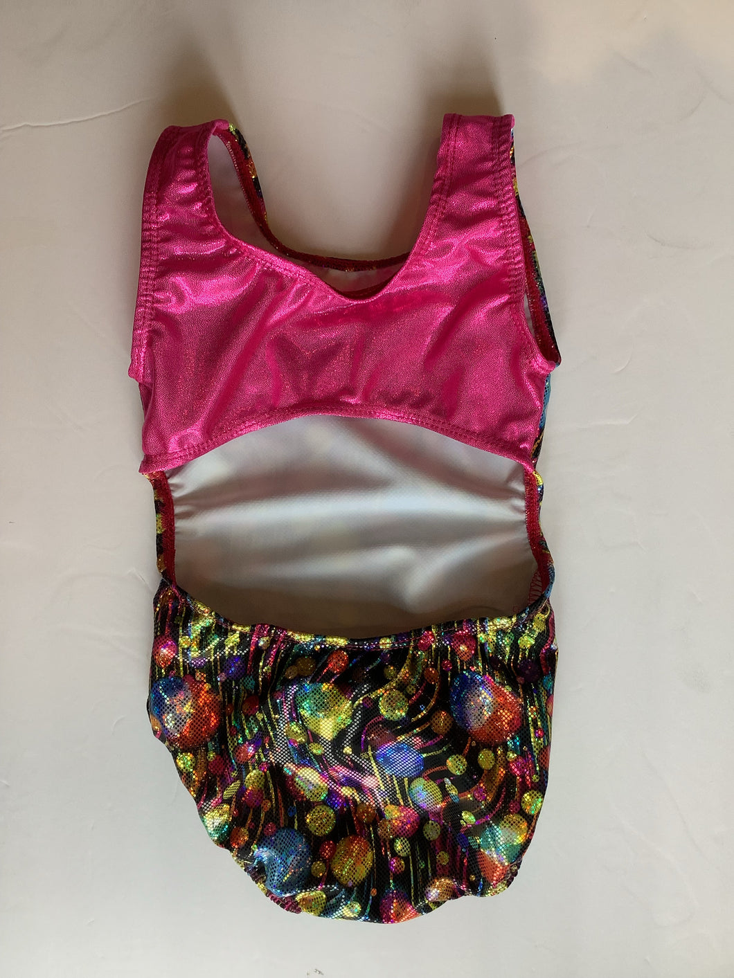 DAKS 1507 2-Tone Open-Back Gymsuit
