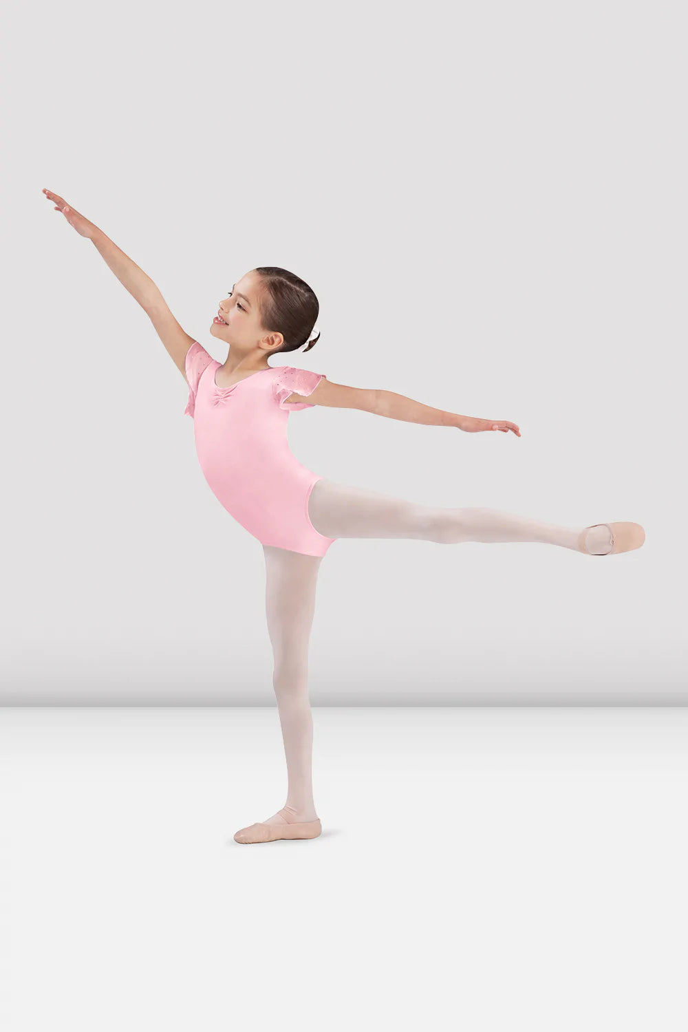 Bloch CL3732 Sequin Tulip-Sleeved Leo