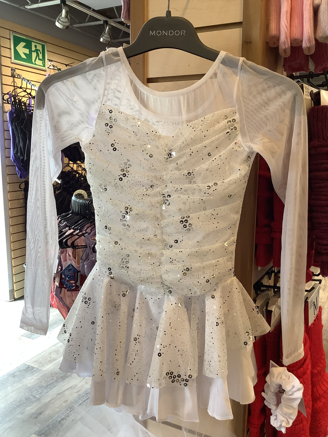 Mondor 613 Mesh-Covered Skating Dress